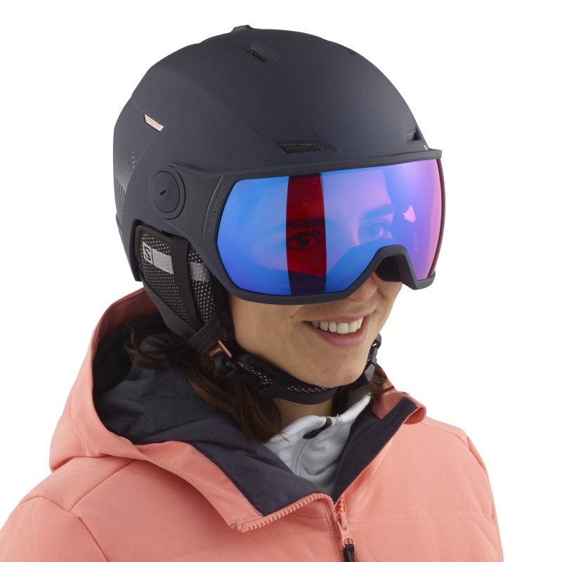 Salomon Icon LT Visor Women's Snowboard/Ski Helmet